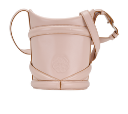 The Curve Bucket Bag, Leather, Pink, MII, DB, 2*